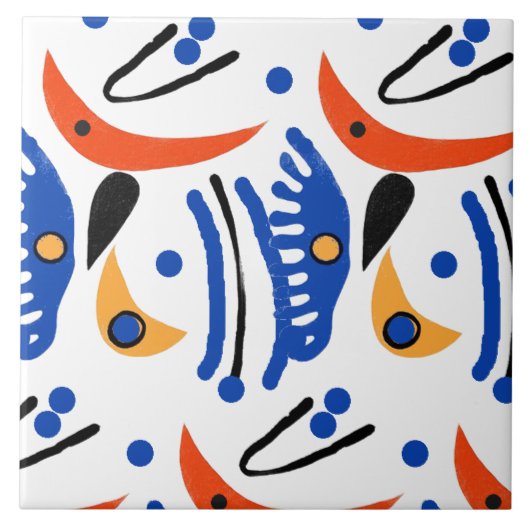 フォビカラフルスト形状 タイル (正面)