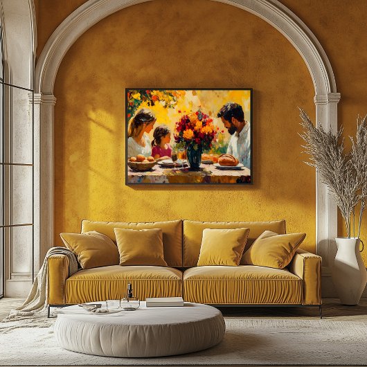 フォビストの家族の集鮮やか会 – と暖かい ポスター