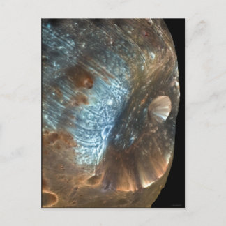 フォボス・スティクニー・クレーター ポストカード