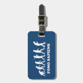 フォモサピエンス ラゲッジタグ (正面縦)