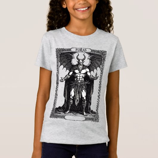 フォラス 隠秘の悪魔 Tシャツ (正面)