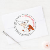 フォリオ6アデシビカポエイラナポリ ラウンドシール (封筒)