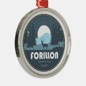 フォリヨンナショナルパークディアー メタルオーナメント (右)