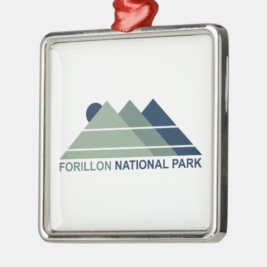 フォリヨンナショナルパークマウンテンサン メタルオーナメント (左)