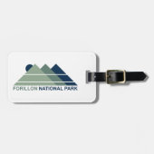 フォリヨンナショナルパークマウンテンサン ラゲッジタグ (正面横)