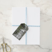 フォリヨン国立公園のラシュートウォーターフォール ギフトタグ (より糸付き)