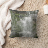 フォリヨン国立公園のラシュートウォーターフォール クッション (ブランケット)