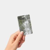 フォリヨン国立公園のラシュートウォーターフォール バッジ (手持ち)