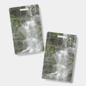 フォリヨン国立公園のラシュートウォーターフォール バッジ (正面＆裏面)