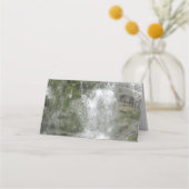 フォリヨン国立公園のラシュートウォーターフォール プレイスカード (裏面)