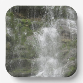 フォリヨン国立公園のラシュートウォーターフォール ペーパープレート