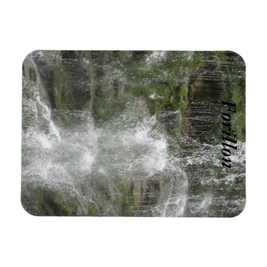 フォリヨン国立公園のラシュートウォーターフォール マグネット (横)