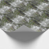 フォリヨン国立公園のラシュートウォーターフォール ラッピングペーパー (角)