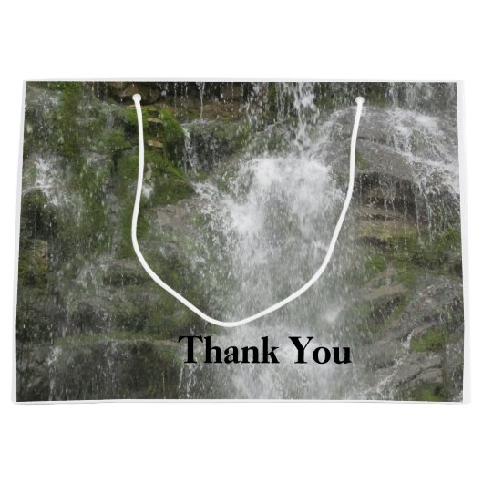 フォリヨン国立公園のラ・シュート滝 ラージペーパーバッグ (正面)