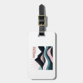 フォリヨン国立公園カラーヒルズ ラゲッジタグ (正面縦)