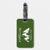 フォリヨン国立公園 ラゲッジタグ (裏面縦)