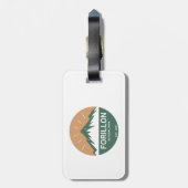 フォリヨン国立公園 ラゲッジタグ (裏面縦)