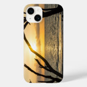 フォリーサンライズツリーシルエットアイフォンケース Case-Mate iPhoneケース (裏面)