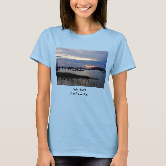 フォリーハーバーサンセットTシャツ Tシャツ (正面)
