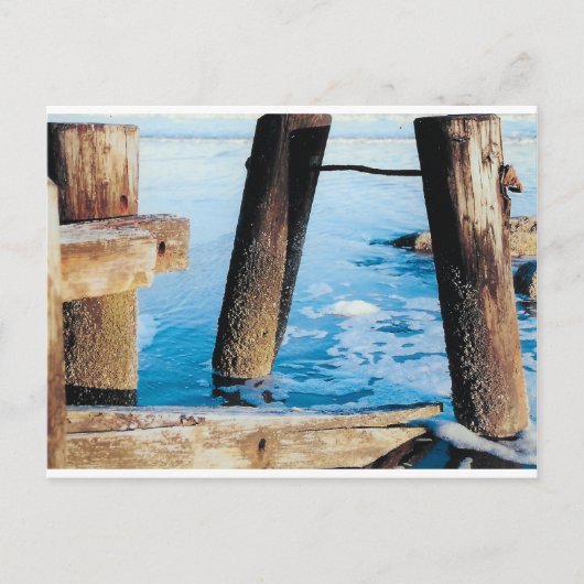 フォリービーチオールド波止場 ポストカード (正面)