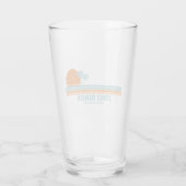 フォリービーチサウスカロライナSun Palm Trees タンブラーグラス (裏面)