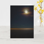 フォリービーチナイトカード カード (黄色い花)