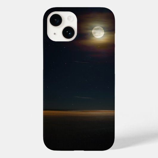 フォリービーチナイトiPhoneケース Case-Mate iPhoneケース (裏面)