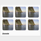 フォリービーチピア美しい スクエアシール (シート)