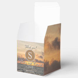 フォリービーチ結婚式 フェイバーボックス