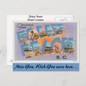 フォリービーチ ポストカード (正面/裏面)