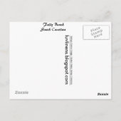 フォリービーチ ポストカード (裏面)