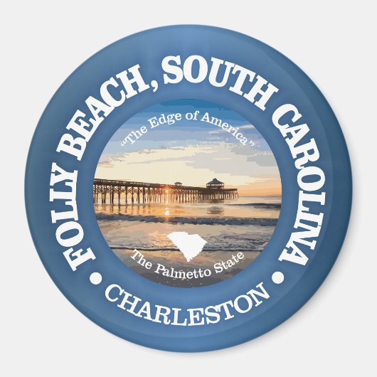 フォリービーチ(C) マグネット (正面)