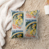フォリーベルゲールL'arc en ciel - Jules Cheret 1893 クッション (ブランケット)