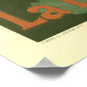 フォリーベルゲーレラロイフラーヴィンテージフランスの広告 ポスター (角)