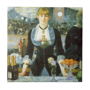 『フォリー・ベルジェールのバー』（フォリー・ベルジェールのバー、原題：A Bar at the Fo タイル