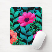 フォルアル及びグラマーのシームレスなパターン自然春 マウスパッド (マウス)