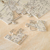 フォルカルテ·フォン·アシエン-アジア地図 ジグソーパズル (側面)