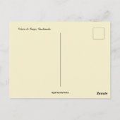 フォルカン・デ・フエゴグアテマラ ポストカード (裏面)