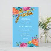 フォルカート フラワー フィエスタ ウェディング インビテーション ボダ (スタンド正面)