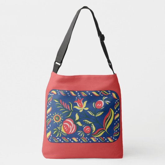 フォルキーペンシルバニアオランダモチーフ クロスボディバッグ (裏面)