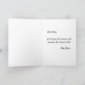 フォルクロリックラテンアメリカ系女性ダンサーシンコデマイヨ シーズンカード (内部)