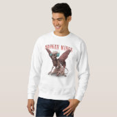 フォルサケン:シュールのゴシック様式の壊れた翼 スウェットシャツ (正面フル)