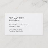 フォルダー | ビジネス 名刺 (裏面)