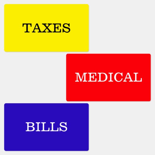 フォルダー ラベル (グループ)