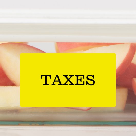 フォルダー ラベル (貼付)