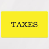 フォルダー ラベル (デザイン1)