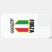 フォルツァアズーリイタリア国旗のサッカー Case-Mate iPhoneケース (裏面 / 右)