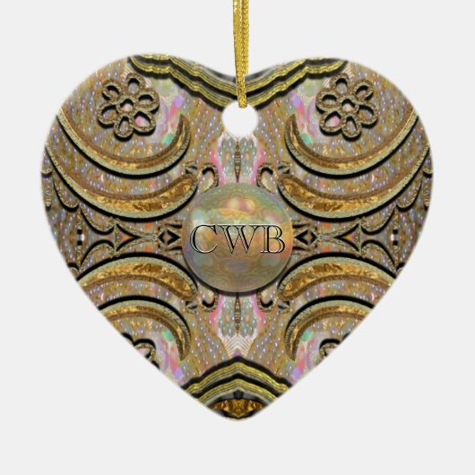 フォルディアシビクトリアンアチック セラミックオーナメント (正面)