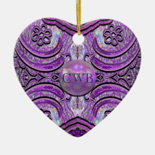 フォルディアシャービクトリアンシュシック セラミックオーナメント (正面)