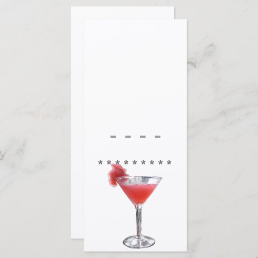 フォルドバー座席表 (正面/裏面)